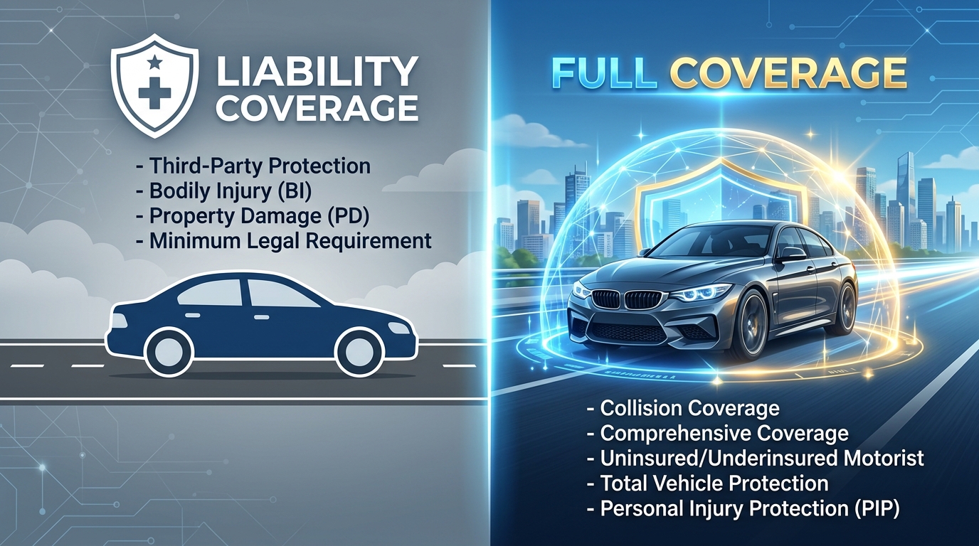 Full Coverage vs. Liability Insurance: Which One Should You Choose?