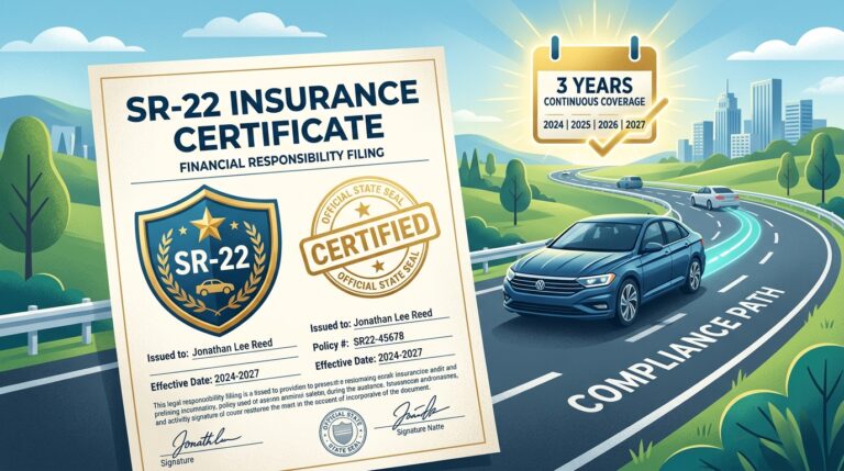 SR-22 Insurance Explained: Cheapest Providers and How Long You Need It